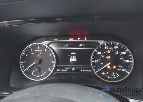 2022 Nissan Pathfinder Sl 4Wd z USA, uszkodzony, nr VIN 5N1DR3CC1NC257085